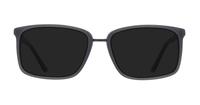 Grey storm S595 Rectangle Glasses - Sun