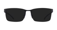 Black / Blue Storm S610 Rectangle Glasses - Sun