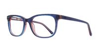 Blue Storm S617 Rectangle Glasses - Angle
