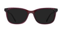 Burgundy Storm S617 Rectangle Glasses - Sun