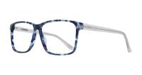 Blue Storm S619 Rectangle Glasses - Angle