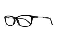 Shiny Black Swarovski SK5241/V Oval Glasses - Angle