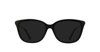 Shiny Black Swarovski SK5242/V Cat-eye Glasses - Sun