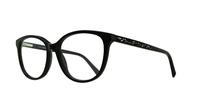 Shiny Black Swarovski SK5264 Cat-eye Glasses - Angle