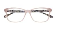 Pink Ted Baker Adelis Rectangle Glasses - Flat-lay