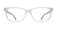 Pink Ted Baker Adelis Rectangle Glasses - Front