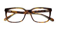 Classic Tort Ted Baker Andi Rectangle Glasses - Flat-lay