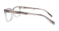 Gloss Crystal Grey Ted Baker Andi Rectangle Glasses - Side
