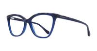 Navy Ted Baker Aneta Cat-eye Glasses - Angle