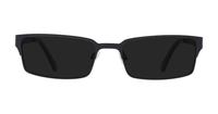 Black Ted Baker Atoll Rectangle Glasses - Sun