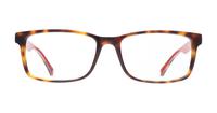 Tortoise Ted Baker Berg Rectangle Glasses - Front
