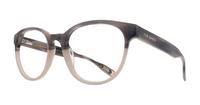 Grey Horn Grey Ted Baker Cade Round Glasses - Angle