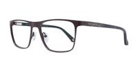 Brown Ted Baker Ted Baker Caleb Oval Glasses - Angle