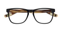 Black Ted Baker Clayton Rectangle Glasses - Flat-lay