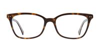 Tortoise / Mint Ted Baker Cody Square Glasses - Front