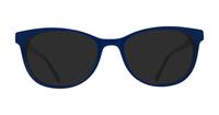 Navy Ted Baker Cotton Cat-eye Glasses - Sun