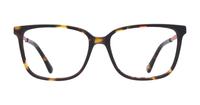 Tortoise Ted Baker Dinah Square Glasses - Front