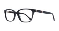 Black Ted Baker Dio Square Glasses - Angle