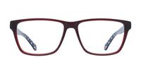 Red Ted Baker Duval Square Glasses - Front