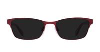 Red Ted Baker Firefly Oval Glasses - Sun
