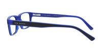 Black / Blue Ted Baker Folk Square Glasses - Side