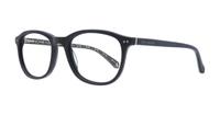 Black Ted Baker Grover Oval Glasses - Angle