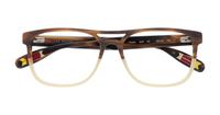 Brown Ted Baker Holden Square Glasses - Flat-lay
