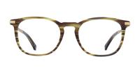 Brown Ted Baker Hyde Round Glasses - Front