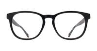 Black Ted Baker Jame Rectangle Glasses - Front