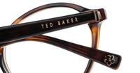 Gloss Tortoise Ted Baker Kaity Round Glasses - Detail