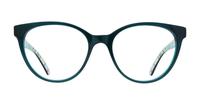 Teal Ted Baker Loree Round Glasses - Front