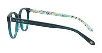 Teal Ted Baker Loree Round Glasses - Side