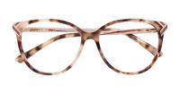Pink/Tortoise Ted Baker Marcy Cat-eye Glasses - Flat-lay