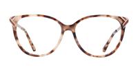 Pink/Tortoise Ted Baker Marcy Cat-eye Glasses - Front