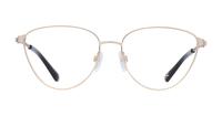 Gold Ted Baker Monette Round Glasses - Front