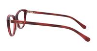 Burgundy Ted Baker Noella Cat-eye Glasses - Side