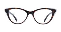 Tortoise Ted Baker Noella Cat-eye Glasses - Front