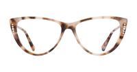 Pink/Tortoise Ted Baker Pearl Cat-eye Glasses - Front