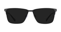 Gunmetal Ted Baker Robin Rectangle Glasses - Sun