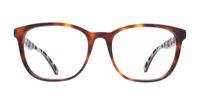 Tortoise Ted Baker Rush Square Glasses - Front