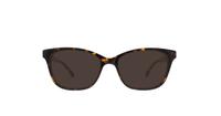 Tortoise Ted Baker Senna Oval Glasses - Sun