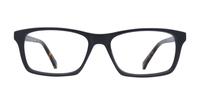 Black Ted Baker Woody Rectangle Glasses - Front