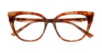 Brown Ted Baker Zowie Square Glasses - Flat-lay