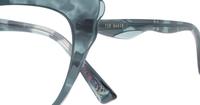 Green Ted Baker Zowie Square Glasses - Detail
