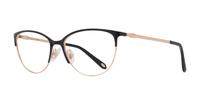 Black / Rubedo Tiffany TF1127 Cat-eye Glasses - Angle