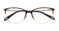Black / Rubedo Tiffany TF1127 Cat-eye Glasses - Flat-lay