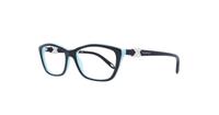 Black Tiffany TF2074-54 Square Glasses - Angle
