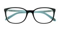 Black / Blue Tiffany TF2109BF Square Glasses - Flat-lay