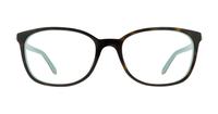 Havana Blue Tiffany TF2109BF Square Glasses - Front