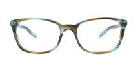 Ocean Turquoise Tiffany TF2109HB Square Glasses - Front